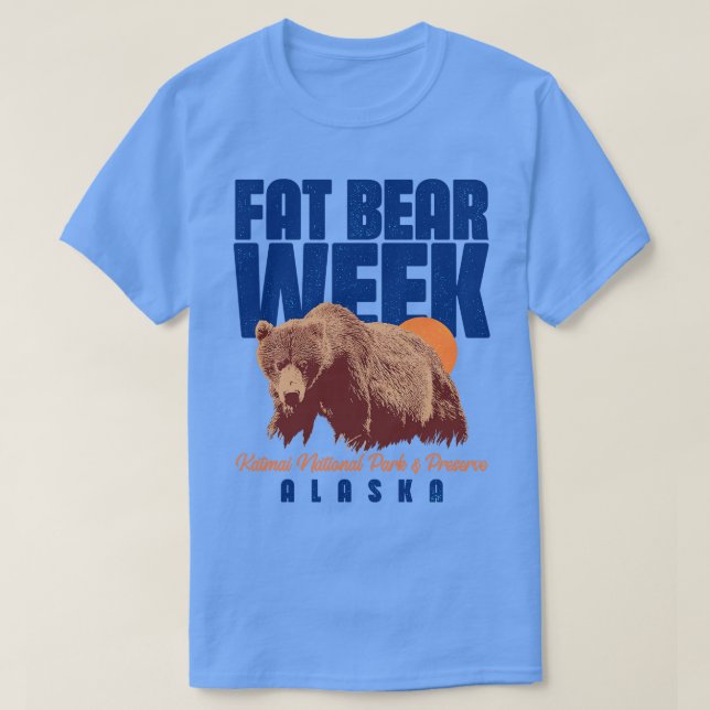 Fat Bear Week Hibernation T-Shirt (Design vorne)