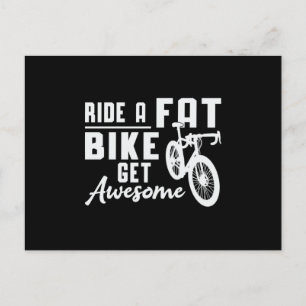 Fat Bike Ride Ein perfektes Wochenende mit Phantas Postkarte