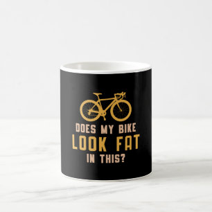 Fat Bike Sieht Mein Fahrrad dick aus Ich Dieser Bi Kaffeetasse
