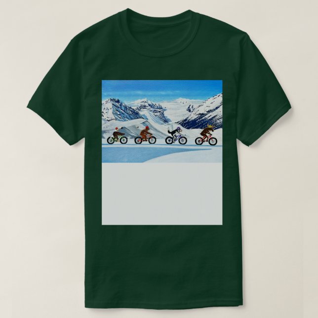 Fat Biking Buddies TShirt (Design vorne)