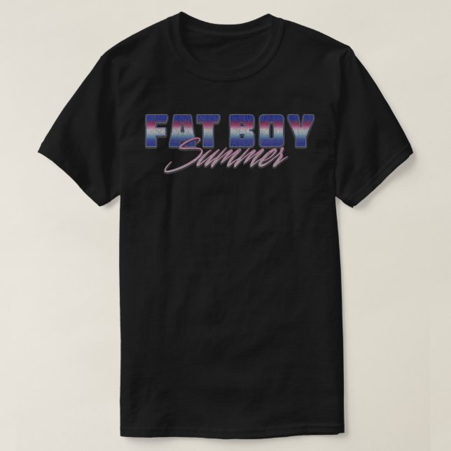 FAT BOY Summer T-Shirt (Design vorne)
