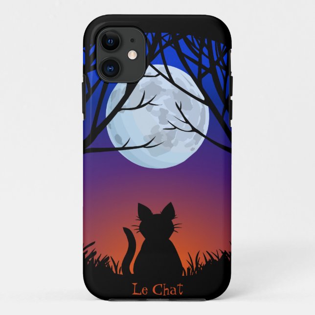 Fat Cat iPhone5 Fall Cat Lover Le Chat iPhone Fall Case-Mate iPhone Hülle (Rückseite)