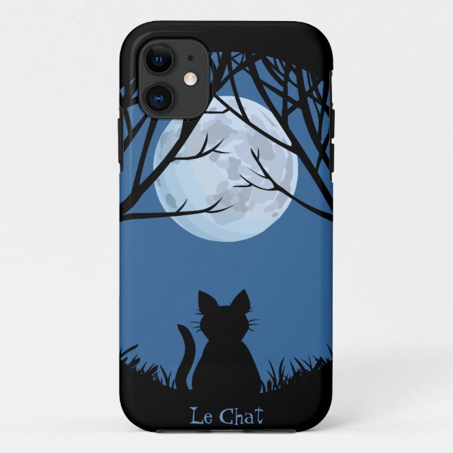 Fat Cat iPhone5 Fall Cat Lover Le Chat iPhone Fall Case-Mate iPhone Hülle (Rückseite)