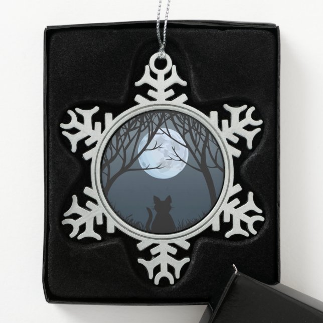 Fat Cat Ornament Custom Cat Weihnachtsdekoration (Box)