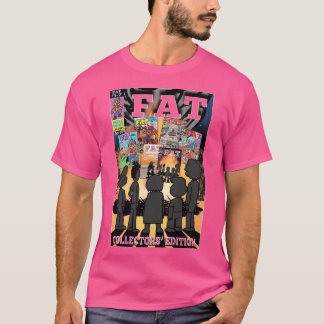 FAT Comics 17 Ashcan-Cover-Art Mädchen vintage T-Shirt