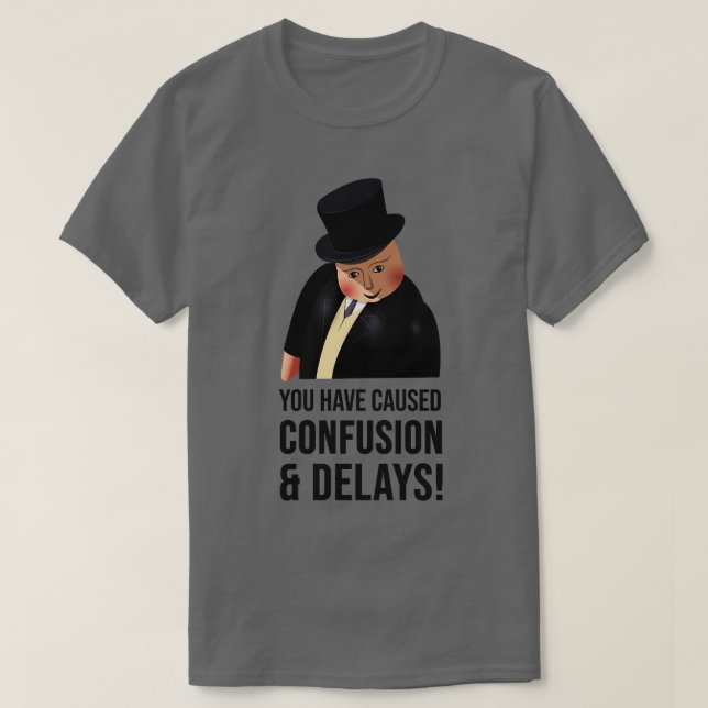 Fat Controller Funny T-Shirt (Design vorne)
