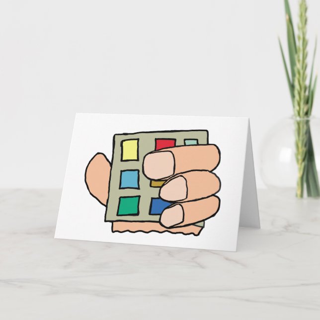 Fat Finger Karte (Vorderseite)