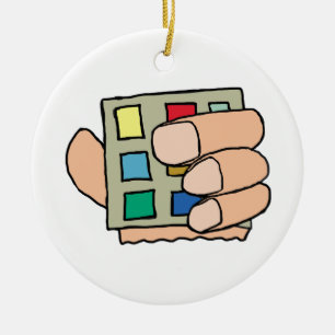 Fat Finger Keramik Ornament