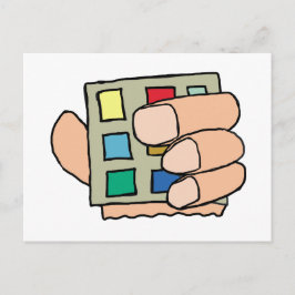 Fat Finger Postkarte