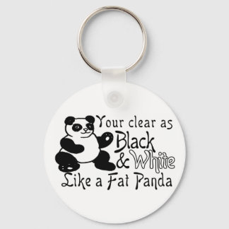 Fat Panda Schlüsselanhänger
