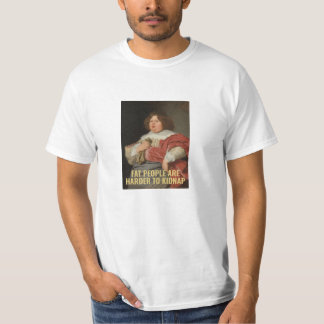 Fat People sind schwerer zu entschlacken - Funny Q T-Shirt
