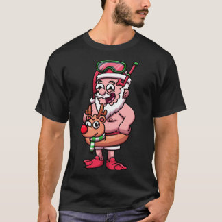 Fat Santa in Scuba Outfit Active T-Shirt