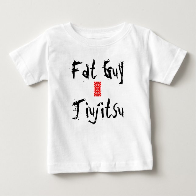 Fat Typ Jiujitsu Baby Baby T-shirt (Vorderseite)