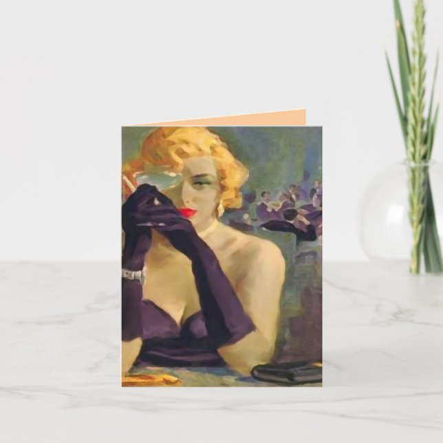 Fatale Frau: Card / Einladungen (Vorderseite)