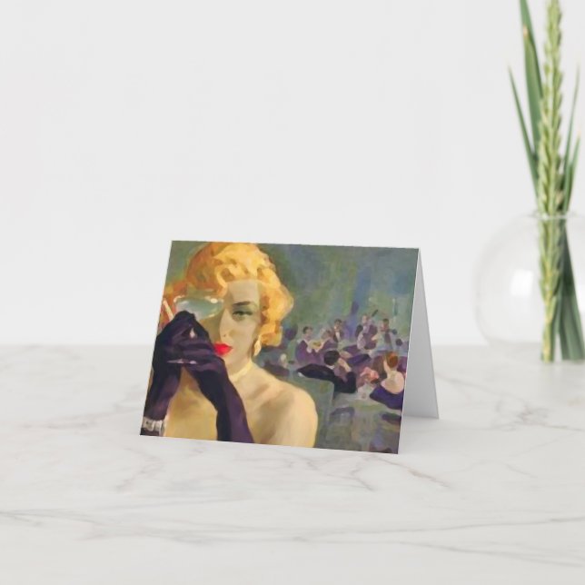 Fatale Frau: Card / Einladungen (Vorderseite)