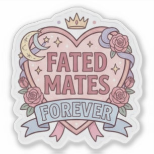Fated Mates Forever - Romantasy-Buch Aufkleber