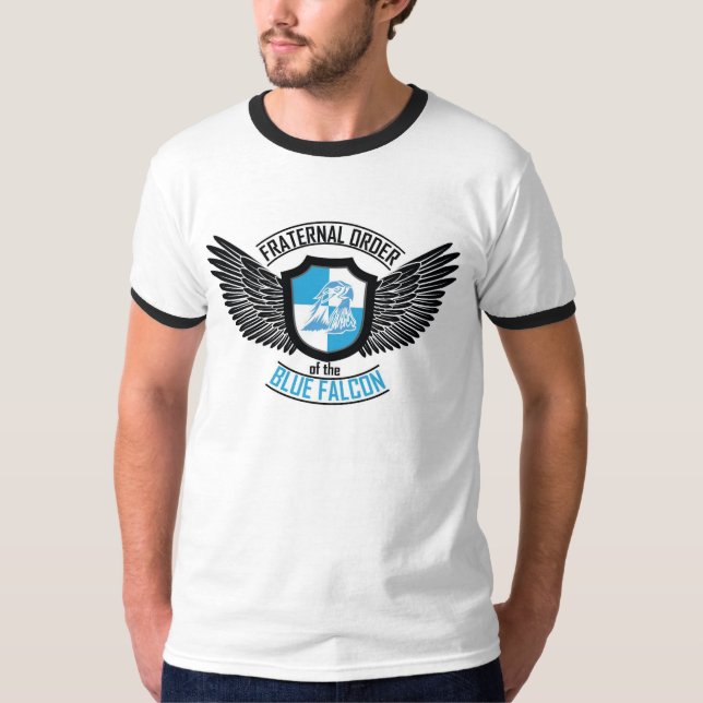 FATERNAL AUFTRAG DES BLAUEN FALKEN T-Shirt (Vorderseite)
