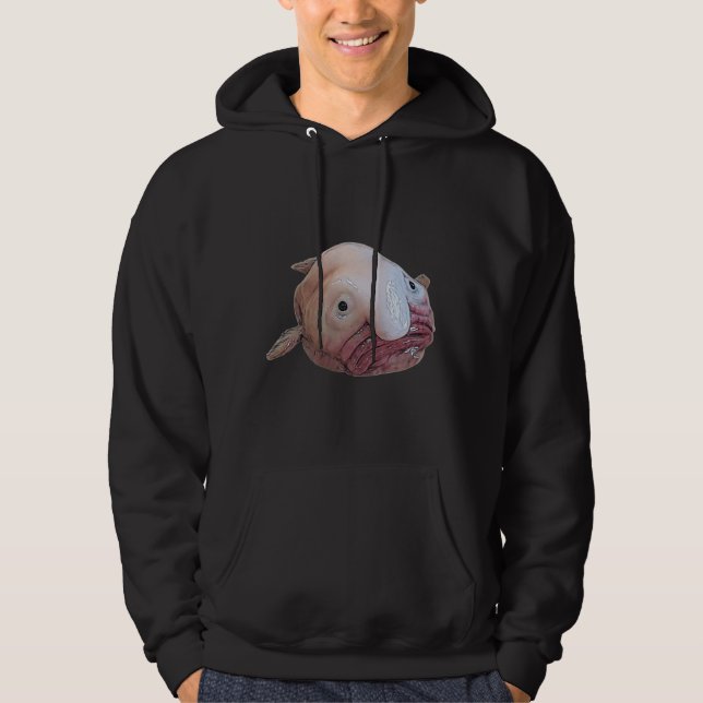 Fathead Lousy Slimy Körper große ekelhafte Fische Hoodie (Vorderseite)