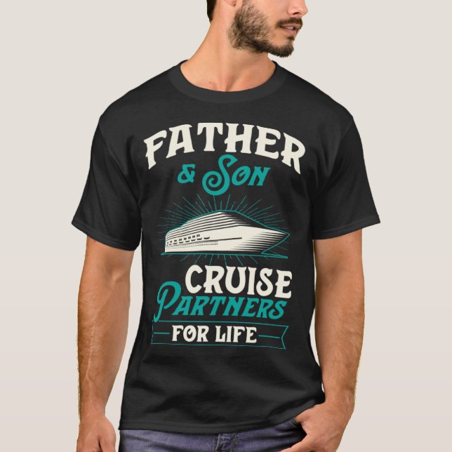 Father And Son Cruise Partners For Life Cruise Tri T-Shirt (Vorderseite)