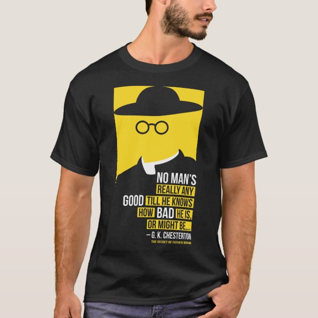 Father Brown - Chesterton T-Shirt (Vorderseite)