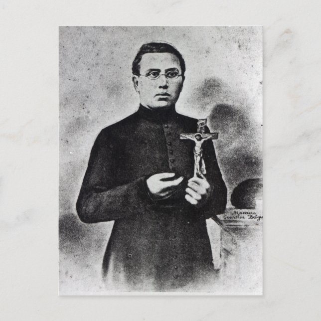 Father Damien Postkarte (Vorderseite)