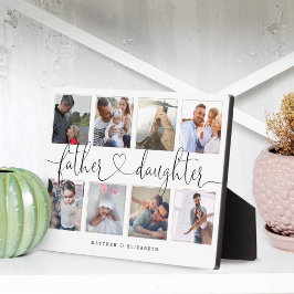 Father Daughter Heftschrift | Foto Grid Collage Fotoplatte