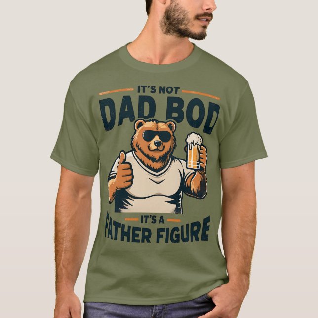 Father Figure Funny T - Shirt (Vorderseite)