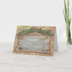 Father Friendship Karte