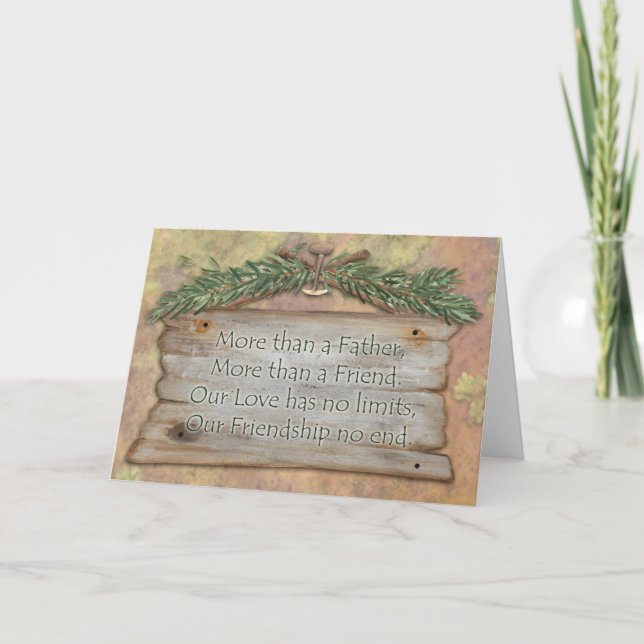 Father Friendship Karte (Vorderseite)