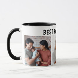 Father Photo Collage Custom Giant Tasse