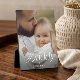 Father’s Day Daddy & Baby Personalized Photo Gift Fotoplatte