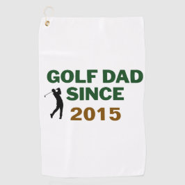 Father’s Day Golf Dad Since Year Design Golfhandtuch