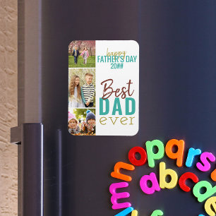 Father’s Day Keepsake 3 Foto Magnet