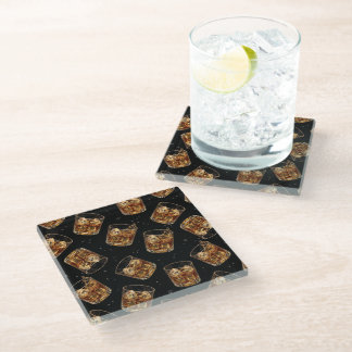 Father’s Day Whiskey Lover Coasters for Dad Glasuntersetzer