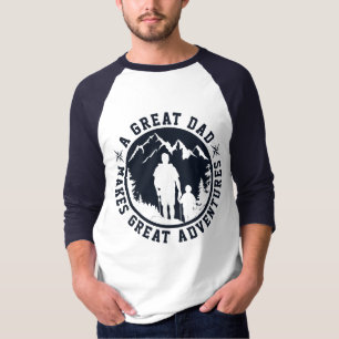 Father & Son Adventure   Vatertag   Marine T-Shirt