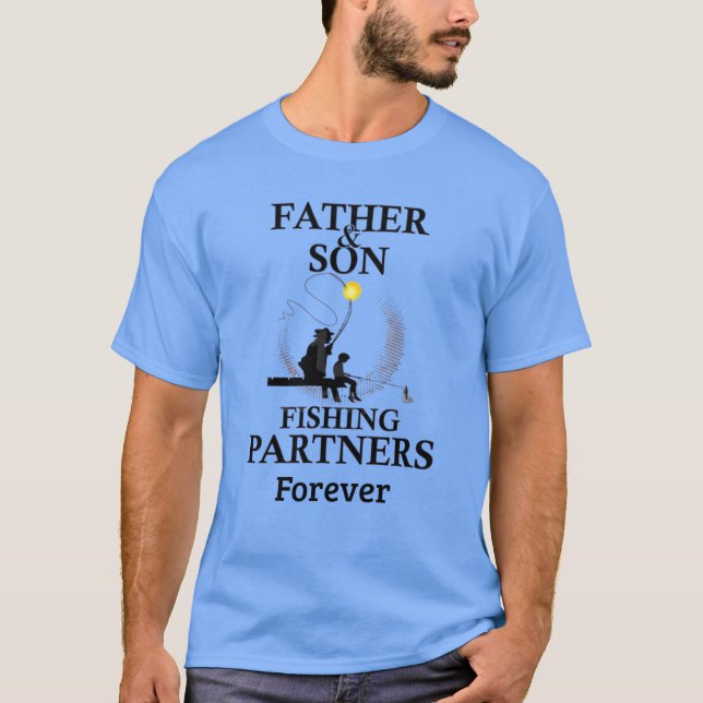 Father Son Fishing Partners T - Shirt (Vorderseite)
