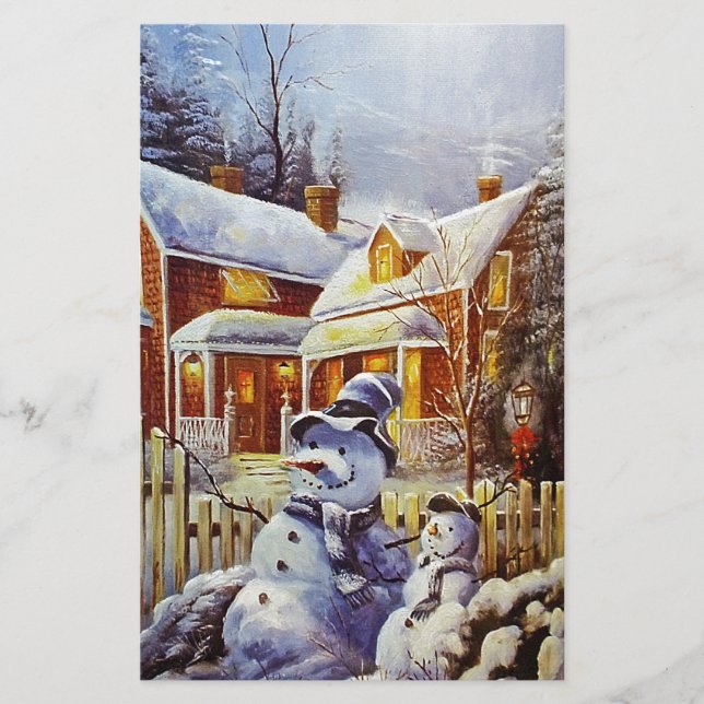 Father & Son Snowman (Vorderseite)