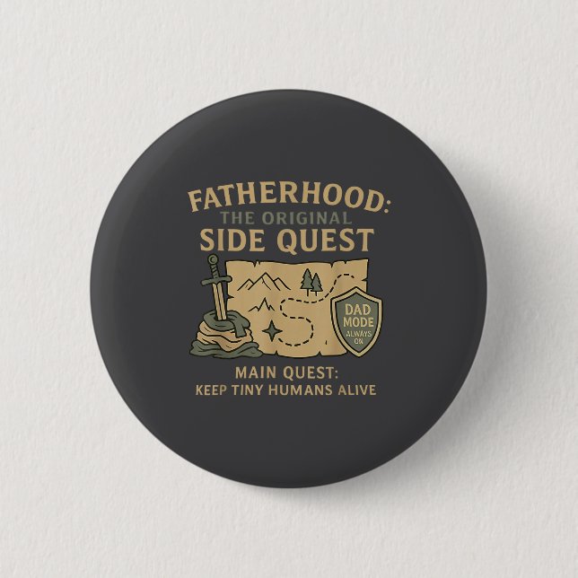 Fatherhood The Original Side Quest Dad Mode  Button (Vorderseite)
