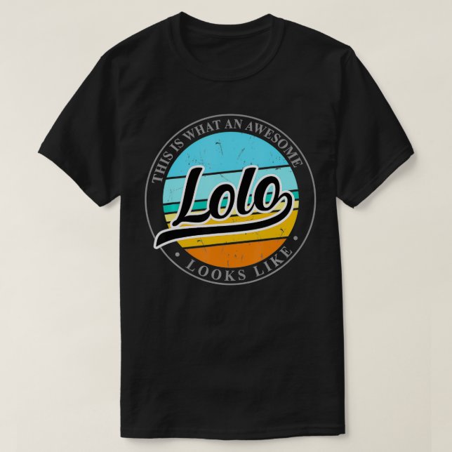 Father's Day Birthday gift for Lolo Filipino Pinoy T-Shirt (Design vorne)