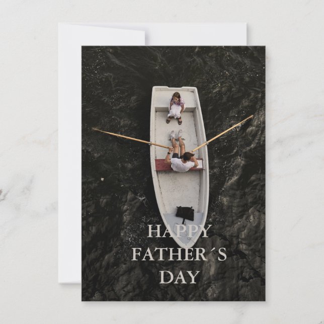 Fathers day card  einladung (Vorderseite)
