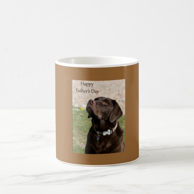 Fathers Day Doggy Tasse (Mittel)
