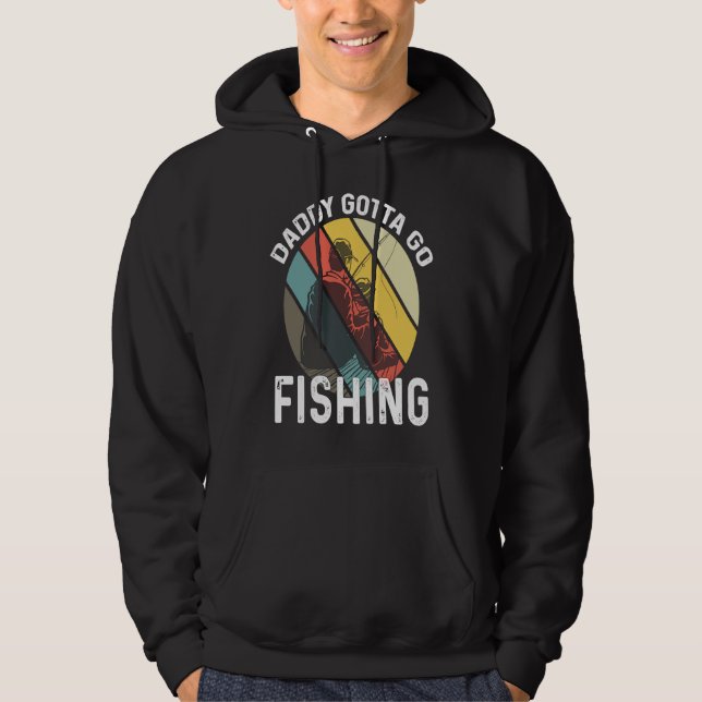 Father's Day  Fishing Dad 1 Hoodie (Vorderseite)
