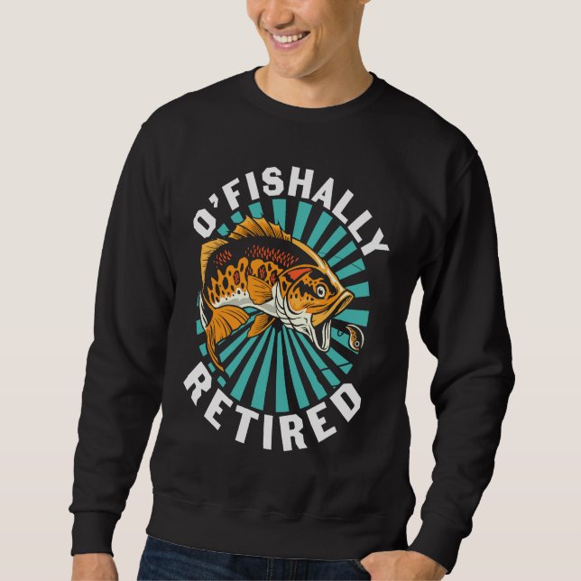 Father's Day Fishing Fisherman  2 Sweatshirt (Vorderseite)