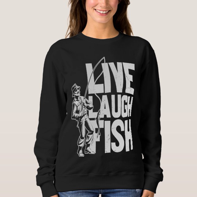 Father's Day Fishing Fisherman  7 Sweatshirt (Vorderseite)