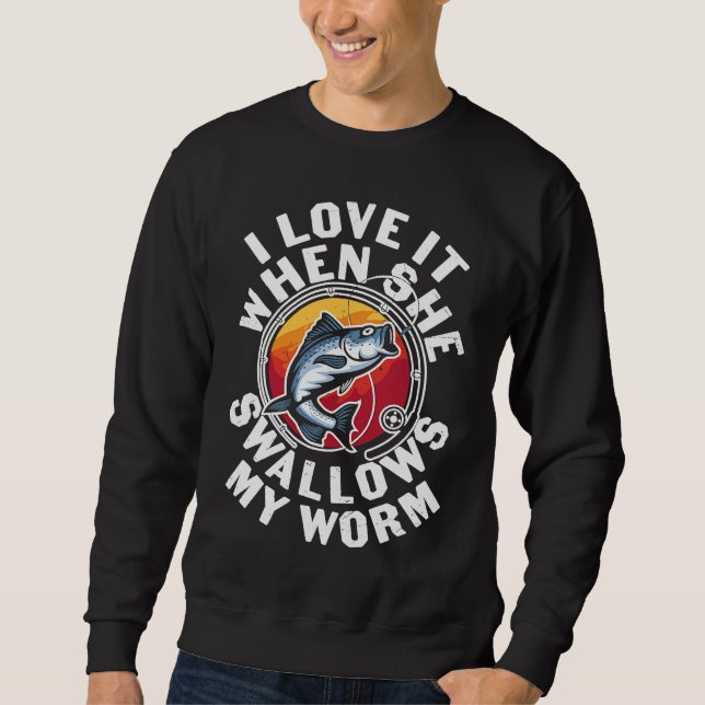 Father's Day Fishing Sweatshirt (Vorderseite)