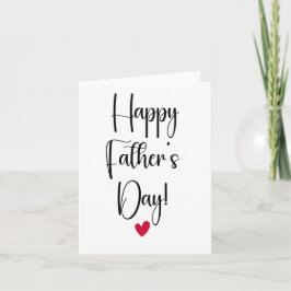 Father's Day Folded Greeting Card Karte