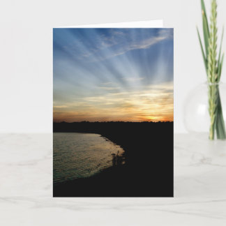 Father's Day for dad with baby in Heaven Karte