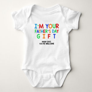 Father's Day Gift Funny Baby Strampler
