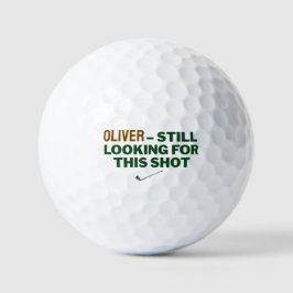 Fathers Day Golf Dad Still Looking Design Golfball