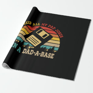 Father's Day I Keep All My Dad Jokes Geschenkpapier